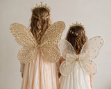 Magical Sequin Gold Fairy Wings