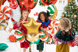 Mix Candy Swirl Foil Balloon