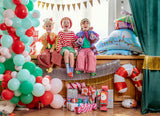 Standing Foil Christmas Car Balloon