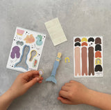 Make Your Own Mermaid Peg Doll