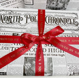 Nice List Member Christmas Red Ribbon 3M