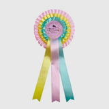 Good Egg Member Easter Rosette Badge Pastel Multi