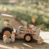 Tractor With Trailer Little Farm