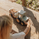 Tractor With Trailer Little Farm