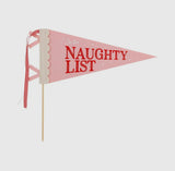 Naughty Nice Felt Pennants
