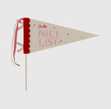 Naughty Nice Felt Pennants