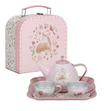 Fairy Garden Tea Set In Suitcase