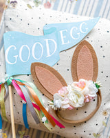 Good Egg Easter Party Pennant