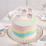 We Heart Unicorn Shaped Candles