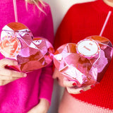 Pink Large Heart Tumbler