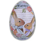 Vintage Rabbit Easter Egg Tins
