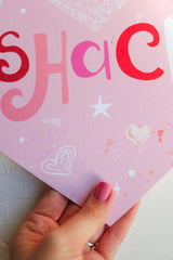Love Shack Valentine's Day Wall Hanging