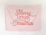 Merry Little Christmas Banner