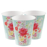 Vintage Tea Party Paper Cups