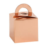 Rose Gold Cube Balloon Weight & Party Favours (10pk)