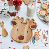 Reindeer Bamboo Spoons