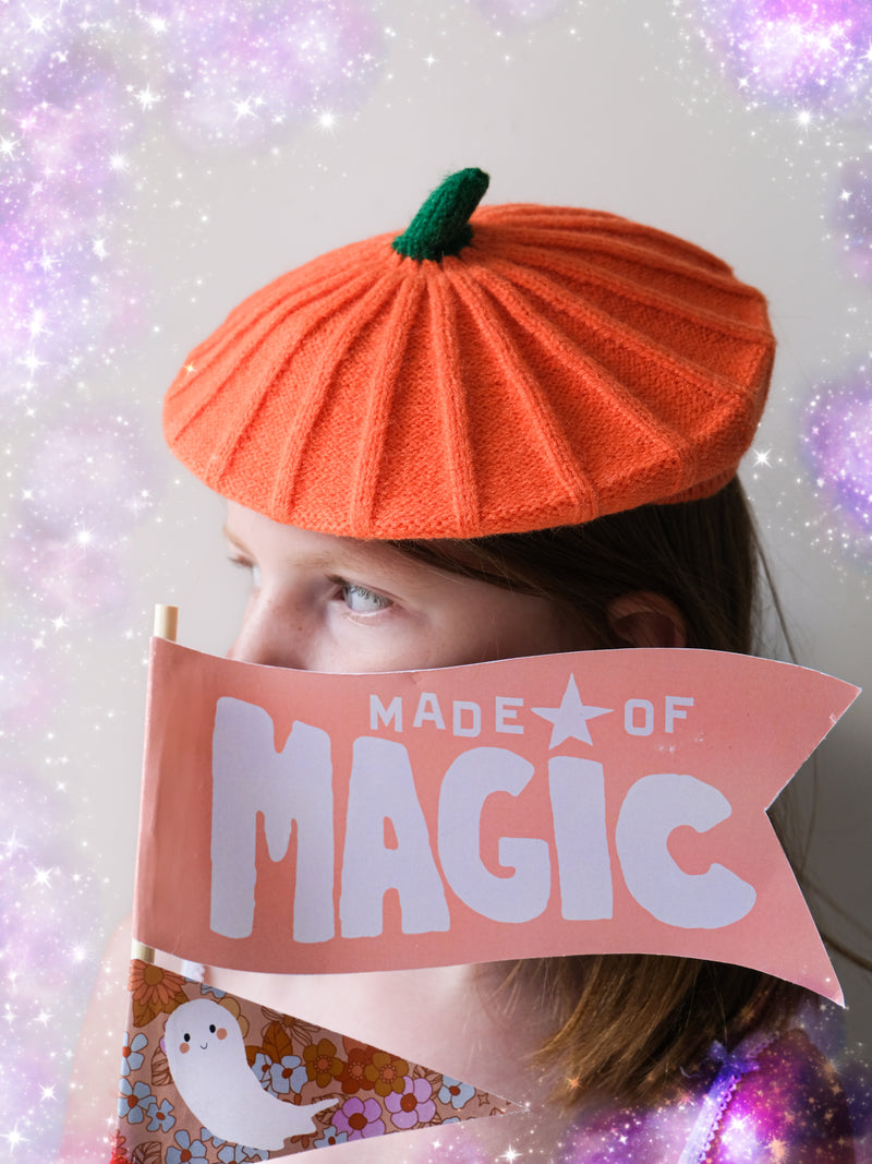Pumpkin Beret