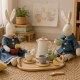 Wooden Toy Tea Playset