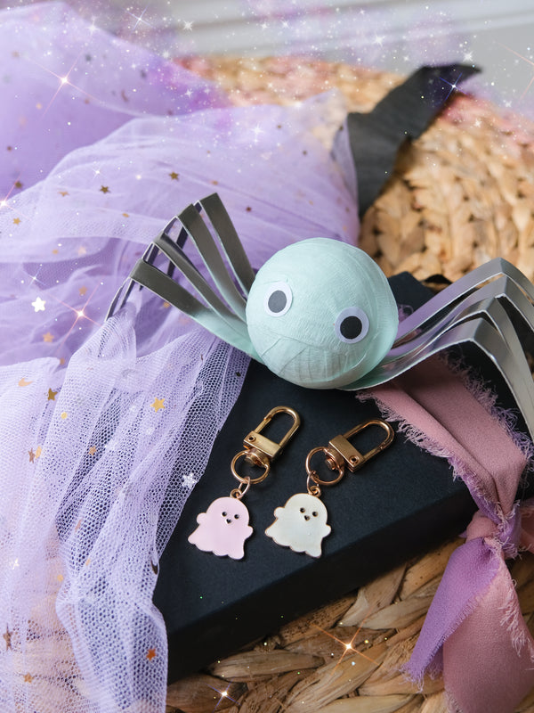 Small Ghost Charms Keychains