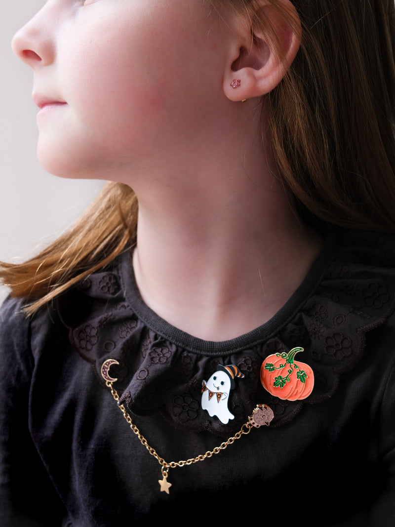 Boo Enamel Ghost Pin