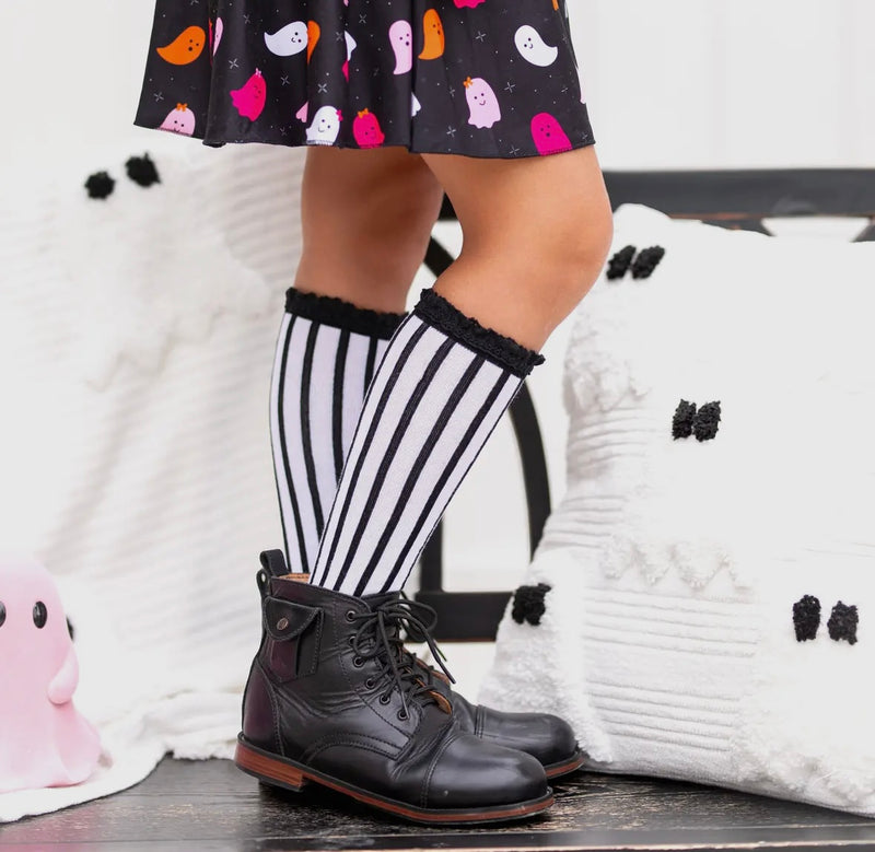 Trick or Treat Knee High Socks