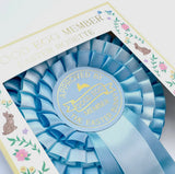 Good Egg Member Easter Rosette Badge Blue