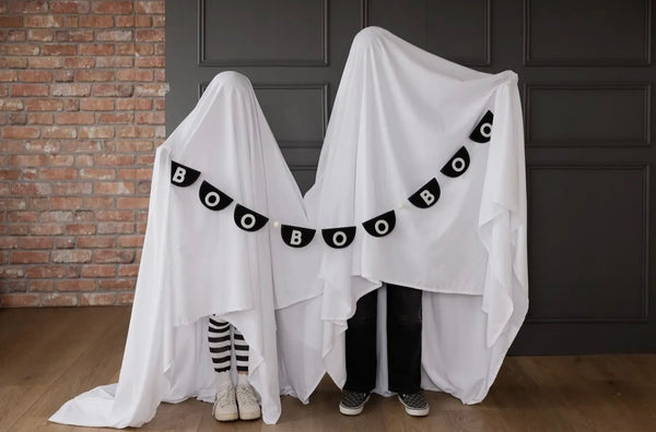 Black Boo Felt Bunting