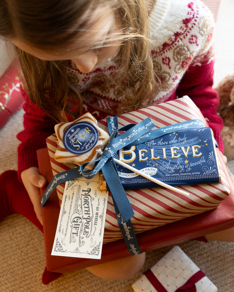 Round The World In One Night Christmas Ribbon