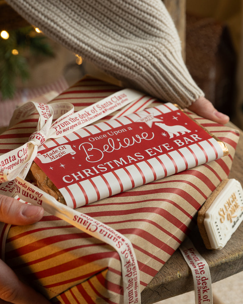 From the Desk of Santa Claus Christmas Ribbon