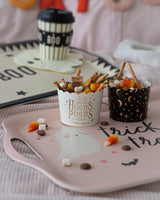 Trick or Treat Boo Bamboo Reusable Tray