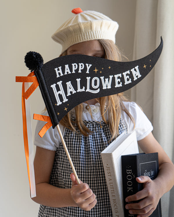 Happy Halloween Felt Banner