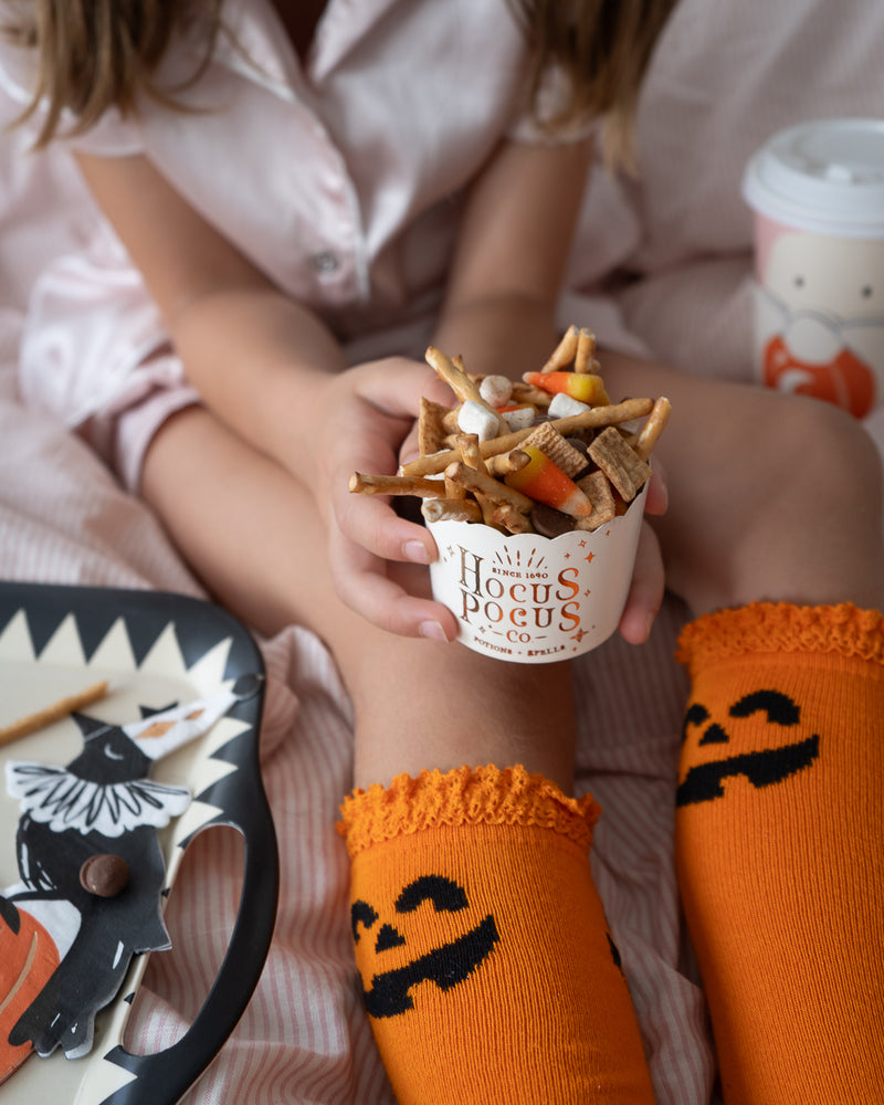 Trick or Treat Knee High Socks