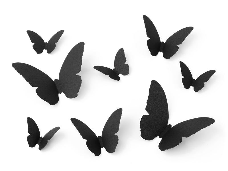 Paper Moth Decoration, BLACK