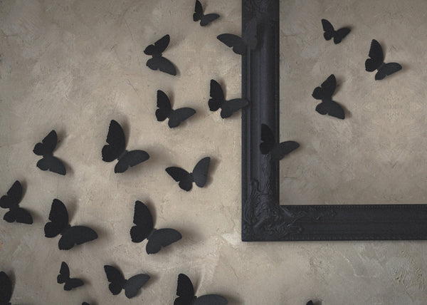 Paper Moth Decoration, BLACK