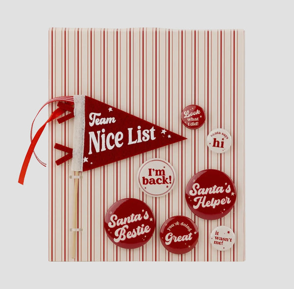 Elf Pennant and Buttons Set