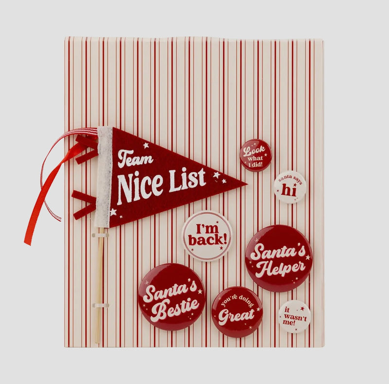 Elf Pennant and Buttons Set
