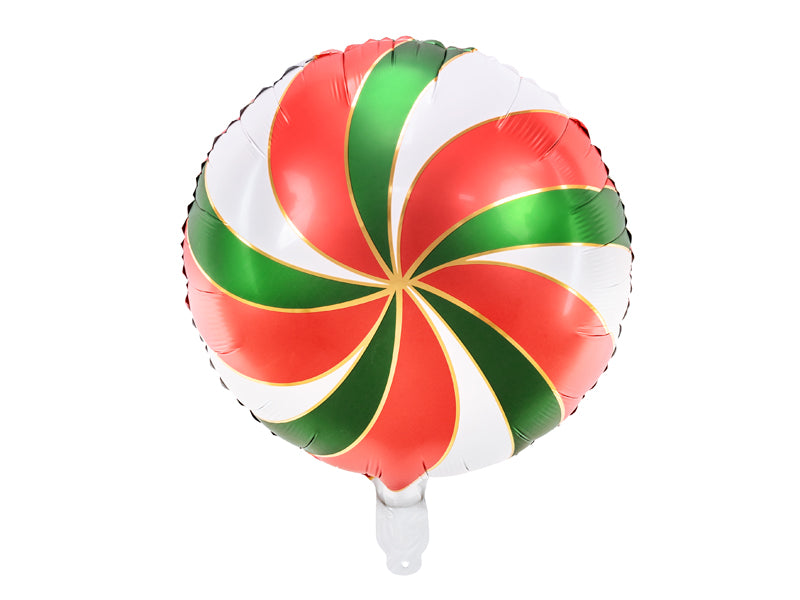 Mix Candy Swirl Foil Balloon