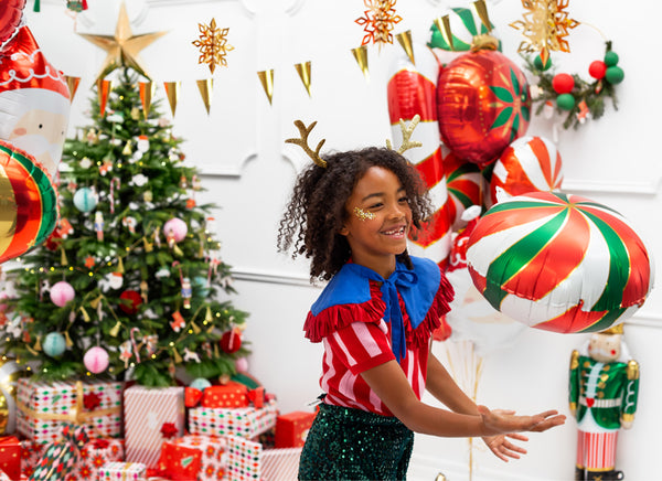 Mix Candy Swirl Foil Balloon