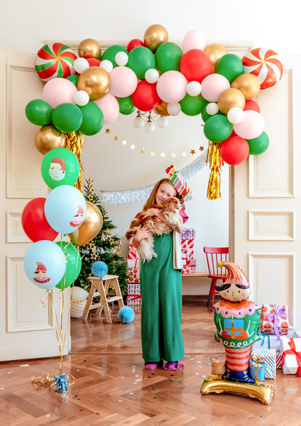 Standing Foil Elf Balloon