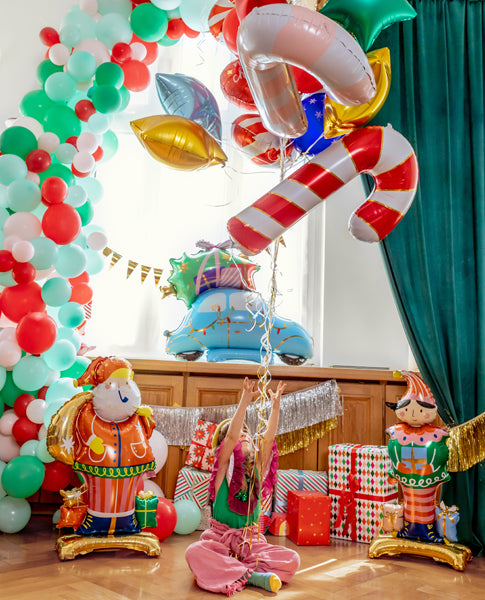 Standing Foil Elf Balloon