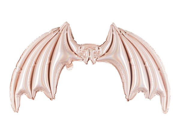 Foil Balloon Bat Wings Pink