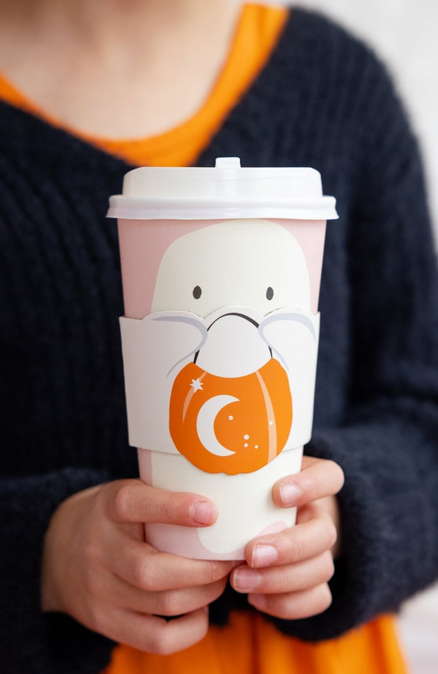 Ghoul Gang Ghost Cozy Cups