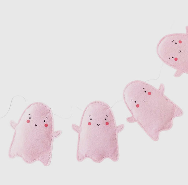 A Little Ghoul Felt Banner