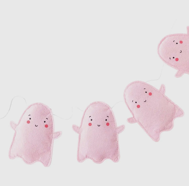 A Little Ghoul Felt Banner