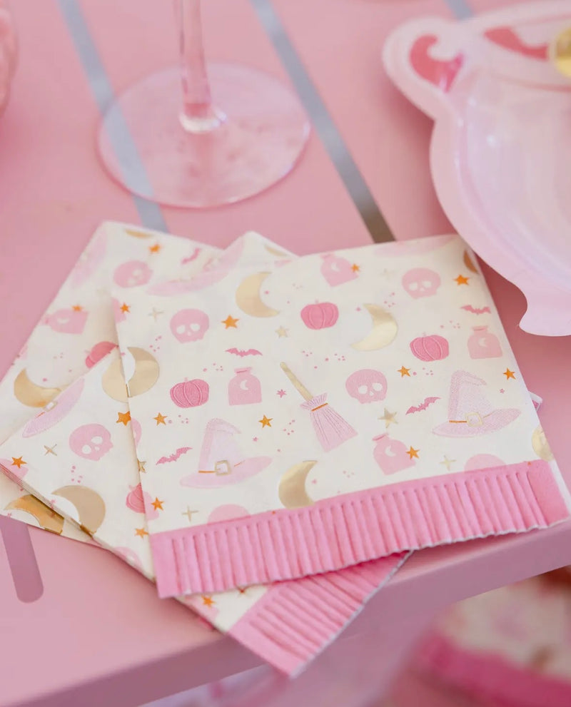 Best Witches Pink Hocus Pocus Napkins
