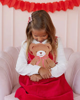 Beary Loved Teddy Bear Shaped Plate Set