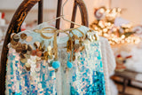 Blue Shimmer Magic Cape