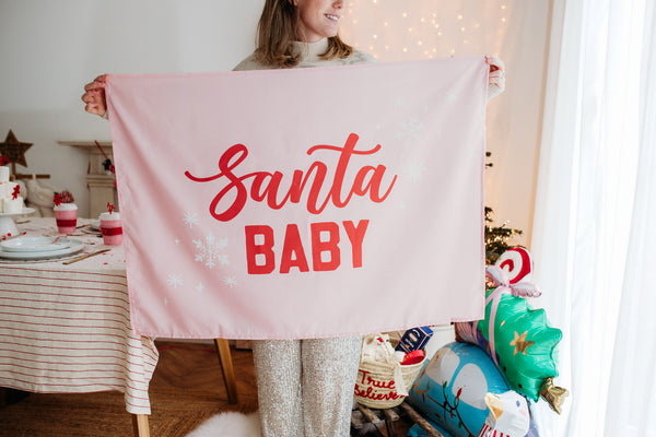 Santa Baby Banner