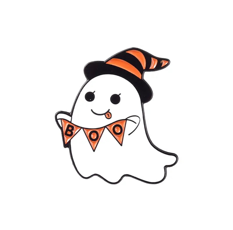 Boo Enamel Ghost Pin