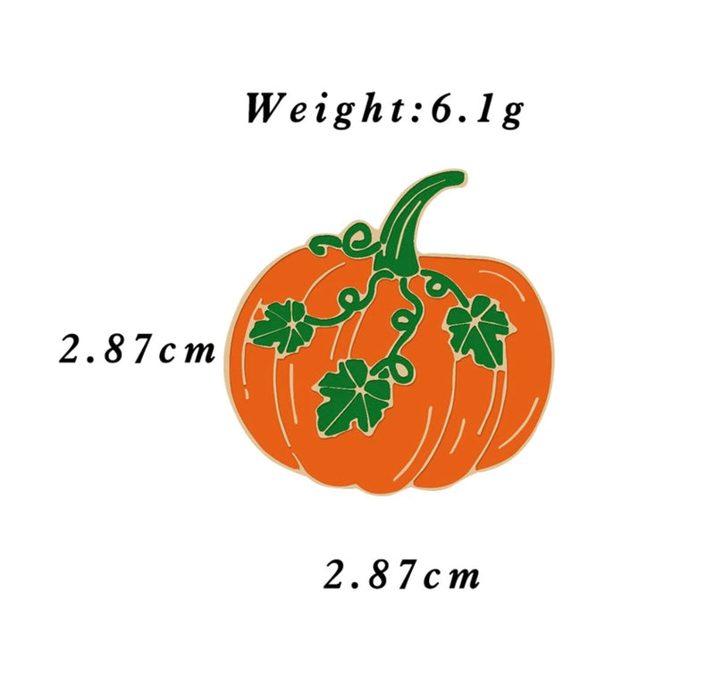 Pumpkin Enamel Pin